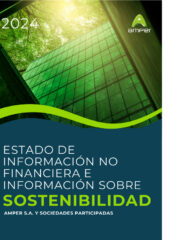 PORTADA ESTADO DE INFORMACIÓN NO FINANCIERA E INFORMACIÓN SOBRE SOSTENIBILIDAD AMPER 2024