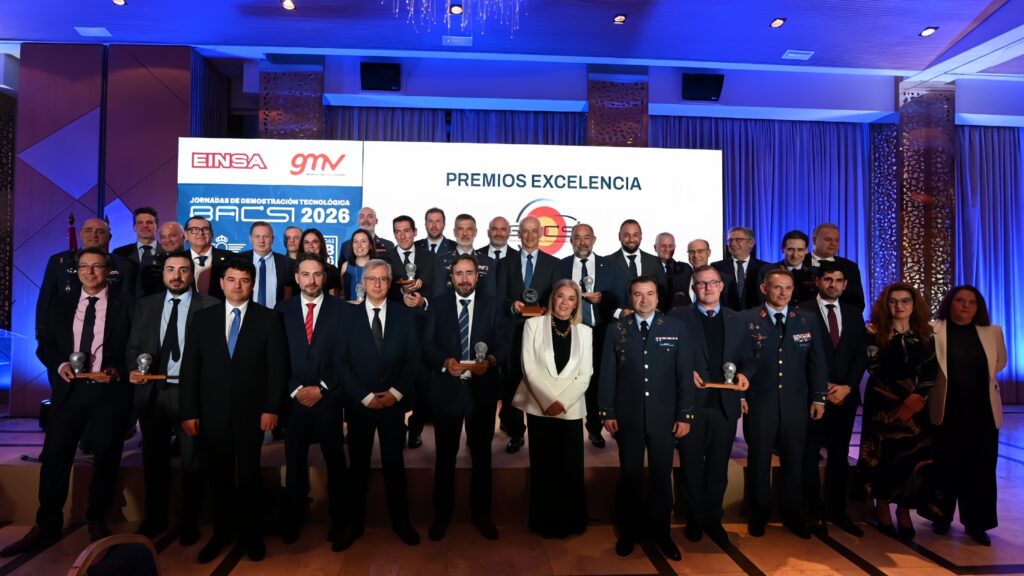 Grupo Amper ha sido galardonado con el Premio de Digitalización Logística durante las Jornadas de Demostración Tecnológica BACSI 2026.